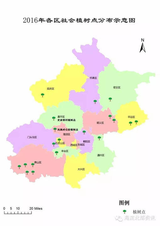 凤凰岭公园阳坊镇史家桥村成为今年海淀和昌平义务植树点有植树需求的