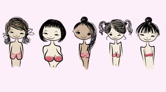 女人乳房形状有7种 看看哪款bra最适合你
