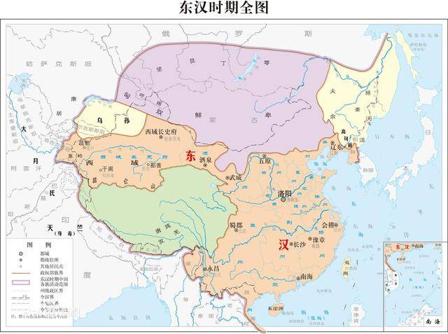 虽然西汉初年的疆域,比起秦朝减缩了南越,东越和河套地 ..