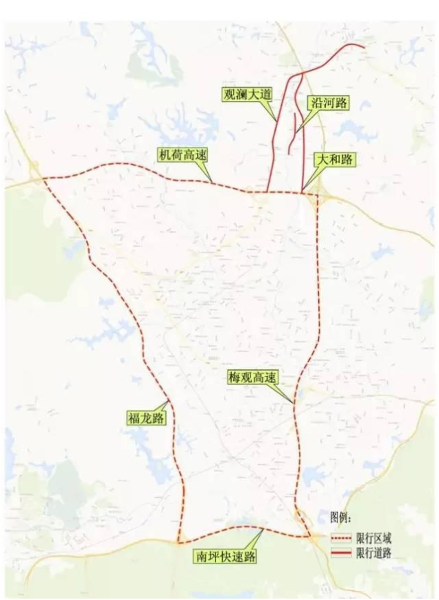 外地牌车友注意了!深圳外地车限行区域扩大
