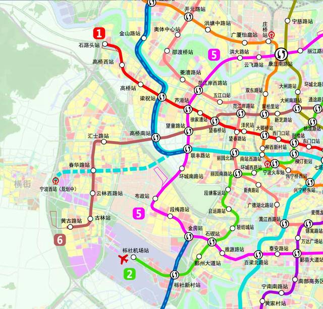 宁波城西将有7个城际铁路站 直达余姚和奉化