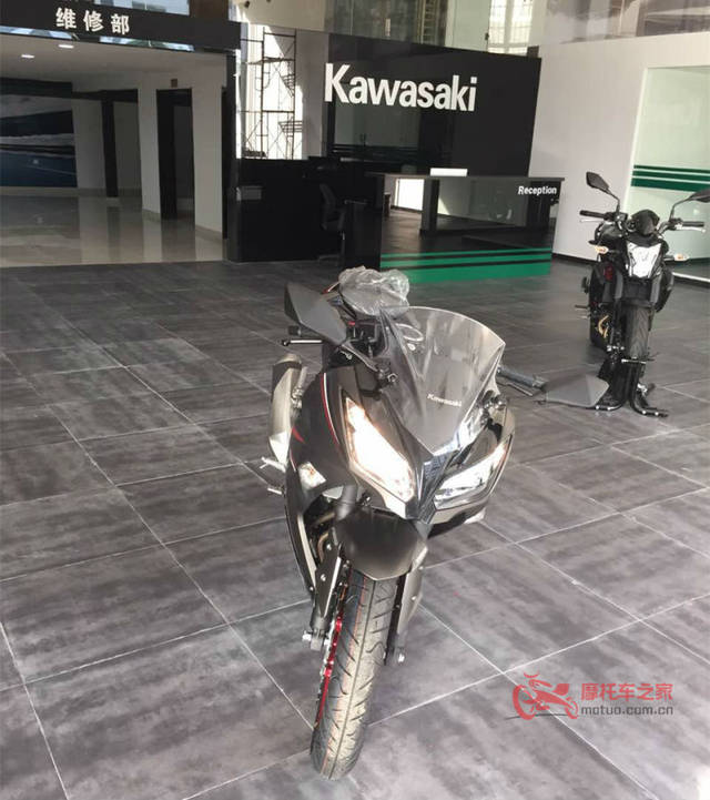 安徽首家川崎kawasaki摩托车4s店登陆合肥!