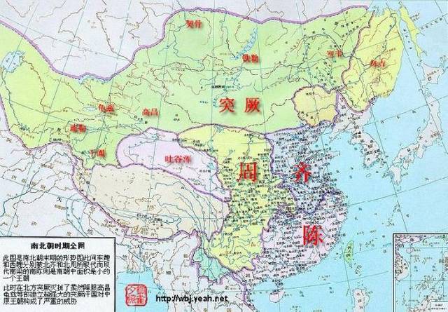 精选:中国5千年朝代地图!