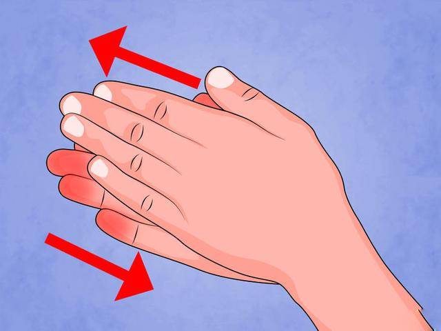 用手指 用热水冲洗或者来回摩擦双手给手指加热.