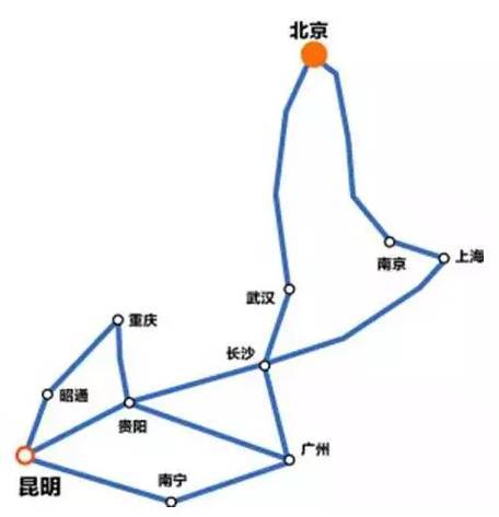 今年底,昆明到北京可以坐高铁!4年内,滇中城市圈有望高铁全通!