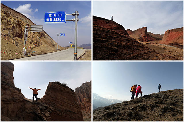 海拔3820米的拉脊山山口地理位置很重要,是黄土高原和青藏高原的分水