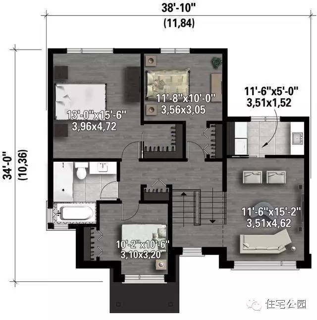 公园,免费300套自建房别墅图纸下载,全国施工队伍,抗震保温新型房屋