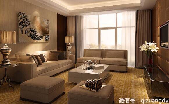 如果沙发与大门成一条直线,则会形成一个叫对冲的风水局,对家居风水