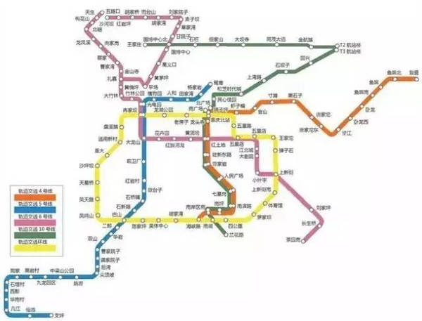 重庆轨道交通9号线今年开建,这是又要领先全国的节奏啊