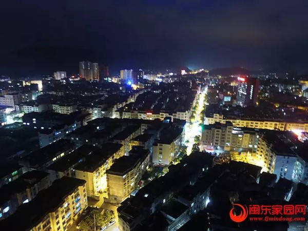 这样的周宁县城夜景超级震撼