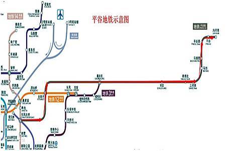 北京地铁平谷线将在河北设两站