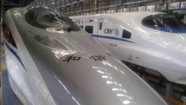 crh380a型动车组于5月21日20:28,crh2a型动车组于5月22日1时先后到达