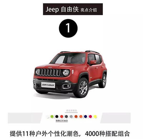 jeep小型suv自由侠14.18