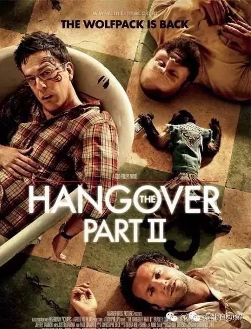 2,the hangover part ii —宿醉 (2011)