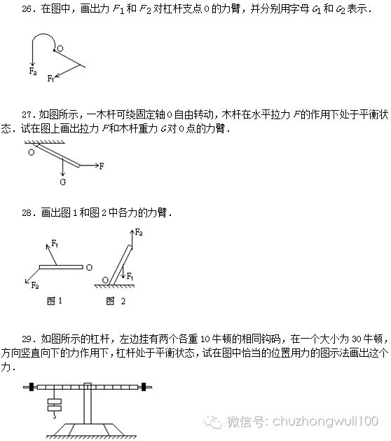 点进来,物理君教你画力臂