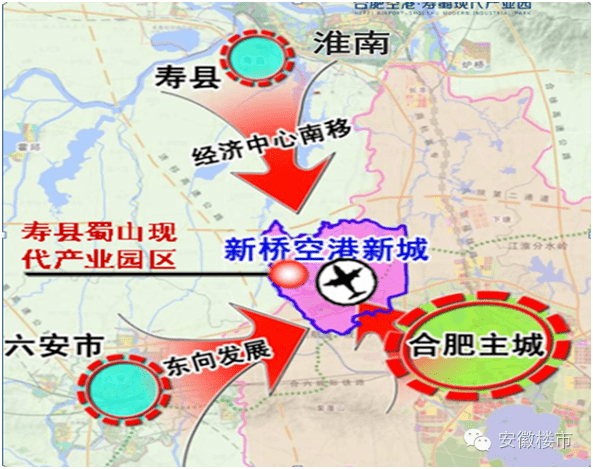 空港新城概念曝光!合肥机场板块或成为下一个投资客的天堂.