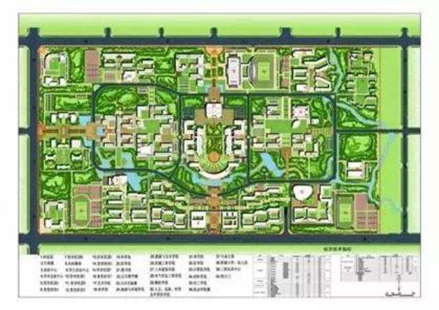 安徽理工大学新校区规划展示图