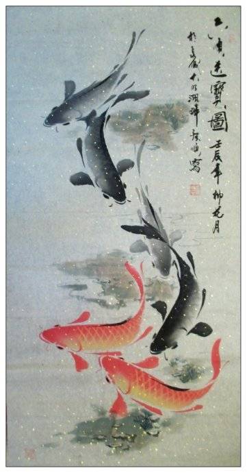 中国当代"画鱼"名家---王广顺
