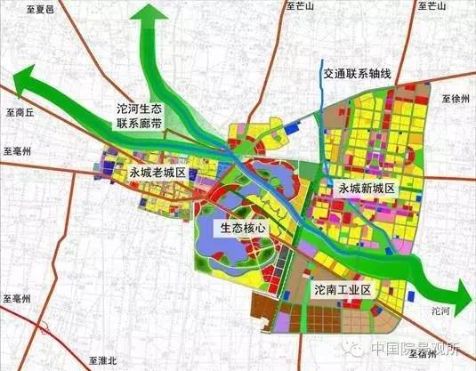 商丘永城采空区日月湖景区生态治理规划设计项目