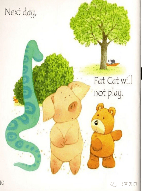 绘本精选 | usborne自然拼读 fat cat on a mat and other tales