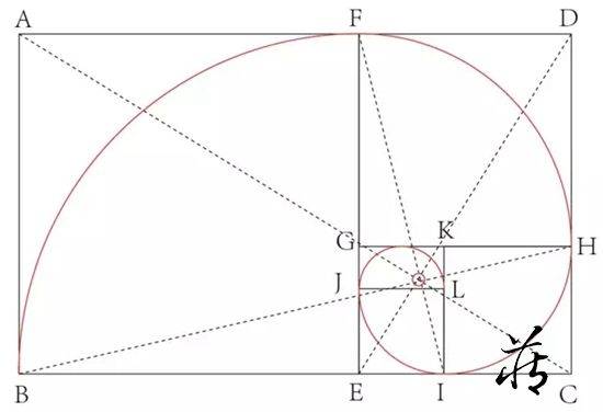 黄金分割构图的极致——斐波那契螺旋线