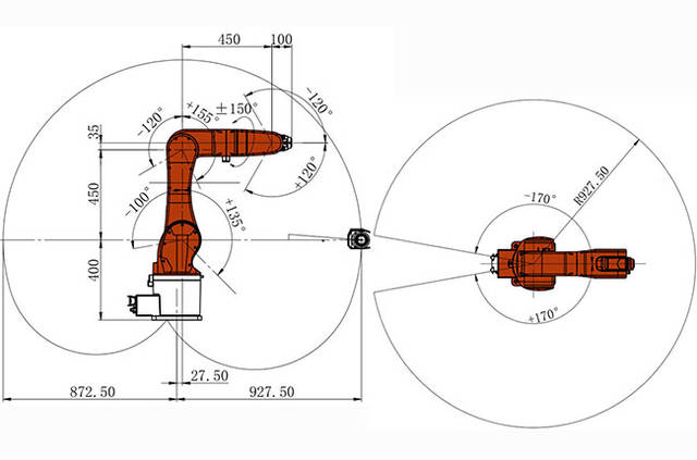 六轴串联工业机器人-六轴机械手控制器