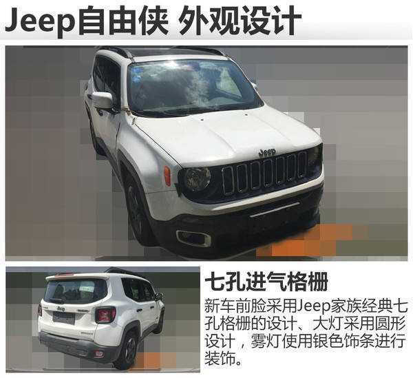 jeep自由侠手动挡谍照曝光 有望年内上市