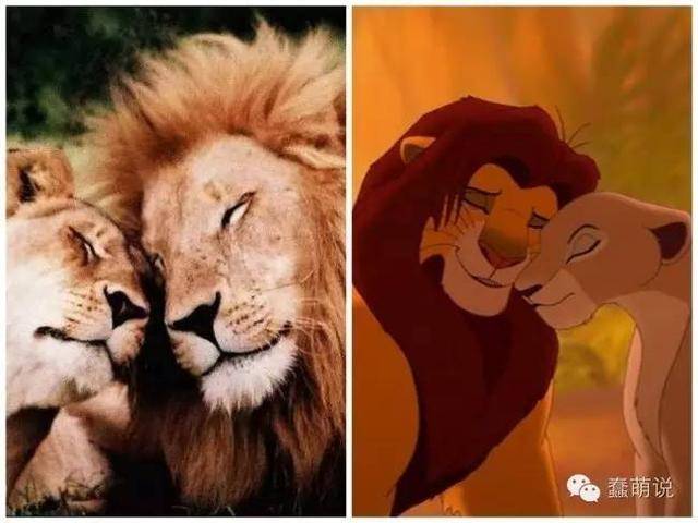 辛巴和娜拉《狮子王》