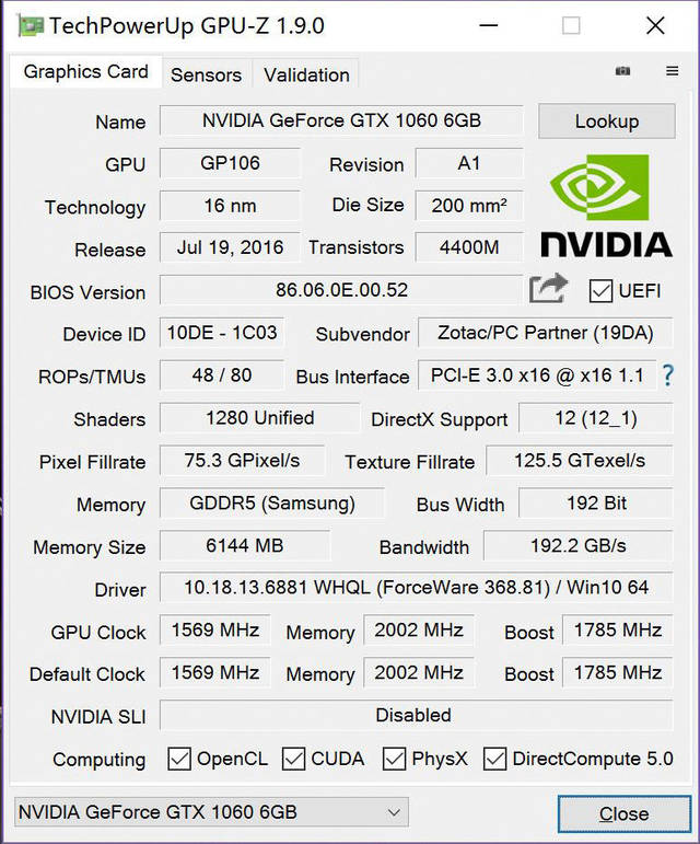 gtx1060显卡如何超频,需要调高多少?来个人手把手教我