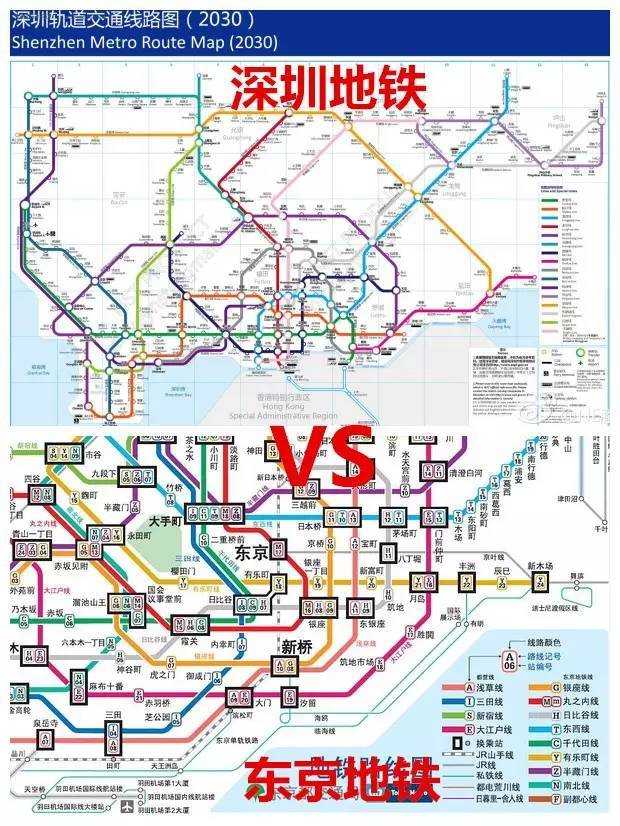 深圳地铁2030年的规划图出炉啦!
