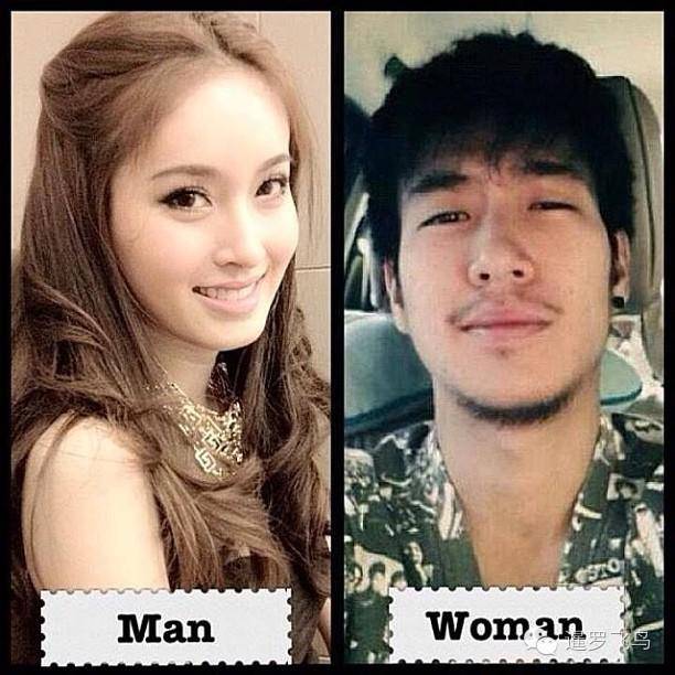 泰国男女性别变变变,美女是男的,帅哥是女的