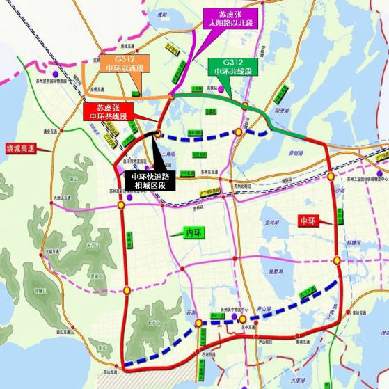 苏虞张公路太阳路以北段今日开通,相城人出行大提速!