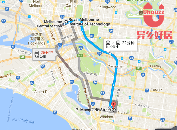 麦克奎因大街macquarie street 是悉尼中心区一条很有历史特色的道路