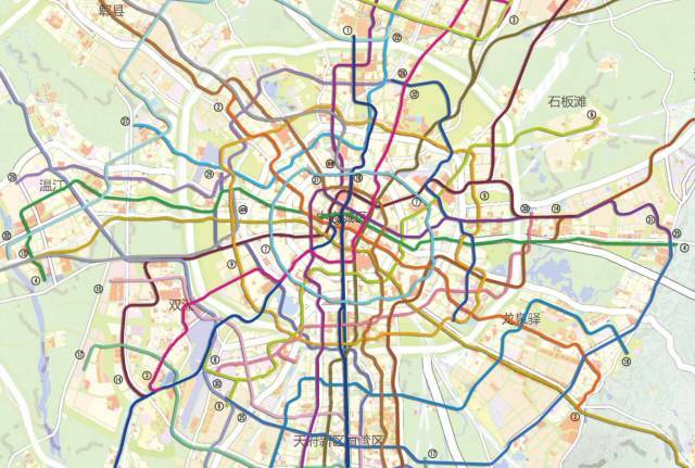 成都地铁8号线今年开建,一期24个站经过你家没?