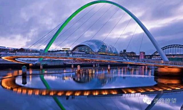 【典型桥梁】 盖茨亥德千禧桥(gateshead millennium bridge)