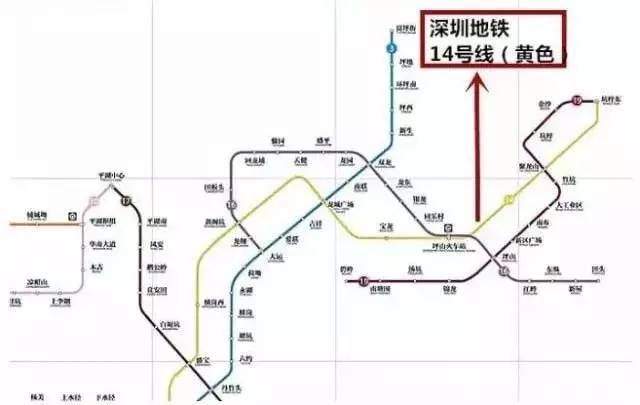 深圳地铁14号线提前动工啦