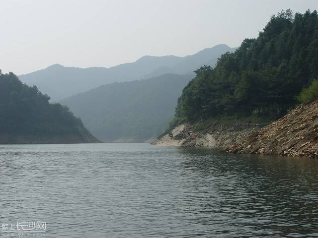 浏阳枫林湖马尾皂水库