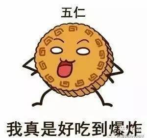 你好,这是你的五仁月饼!