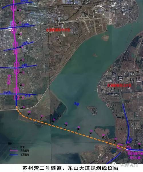 重大利好!苏州湾2条隧道规划图公布啦,预计2019,2020通车!