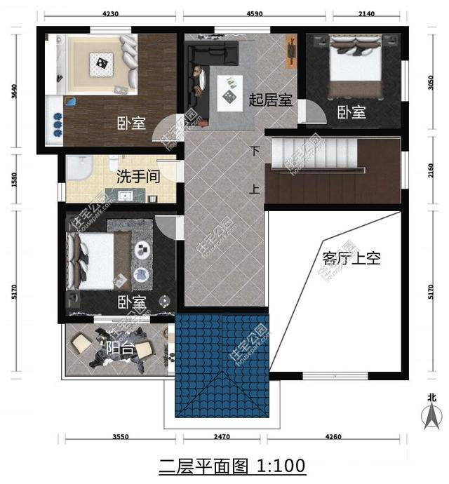 这么实用还怕宅基地小?分享11x11米自建房实用户型