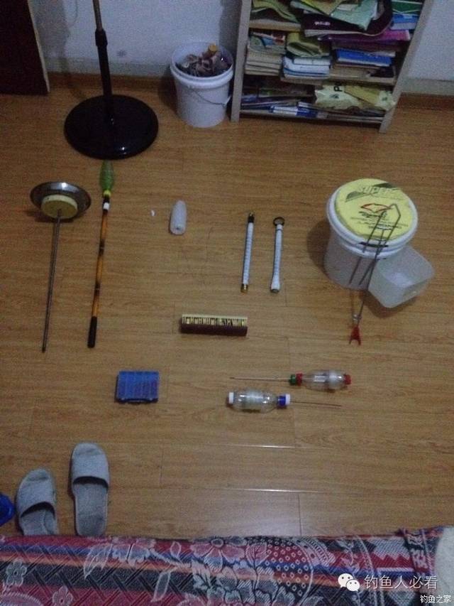 晒一晒自制钓具装备全家福!