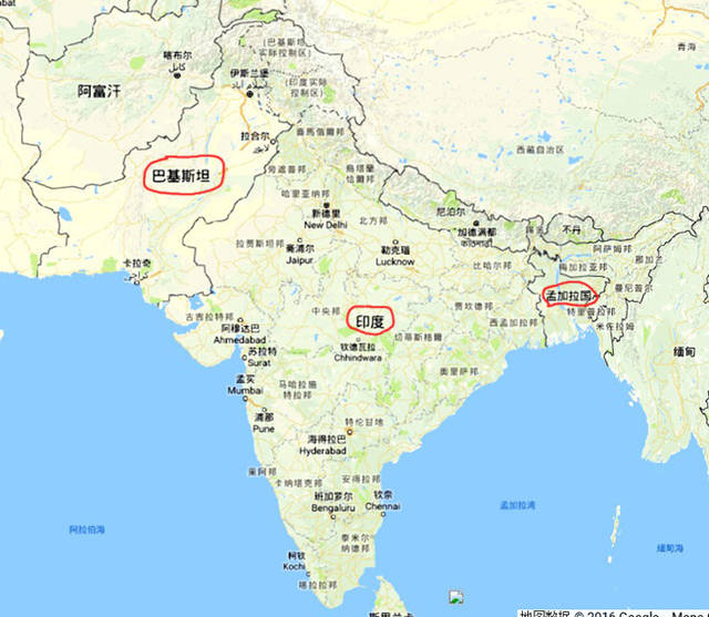 在探究印度文明起源之前,我们先来了解一下古代印度的地理情况