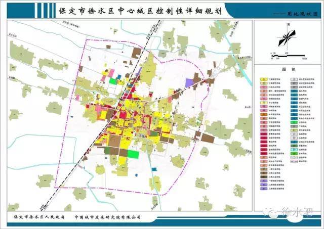 看看你家是如何规划的《徐水区中心城区控制性详