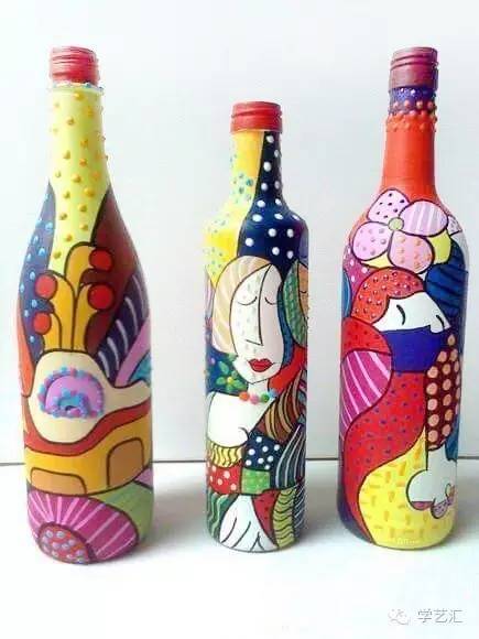 创意瓶子 | 让孩子爱上绘画,从这件作品开始!