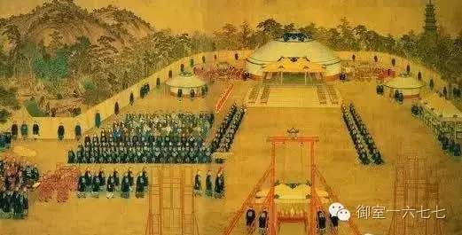 重阳节里谈谈清朝皇家举办的千叟宴