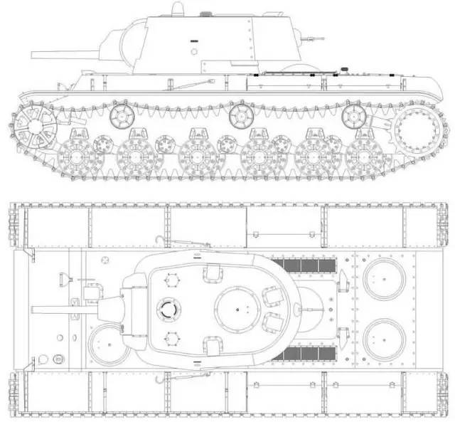 斯大林的铁拳:kv-1重型坦克原型以及早期型号!