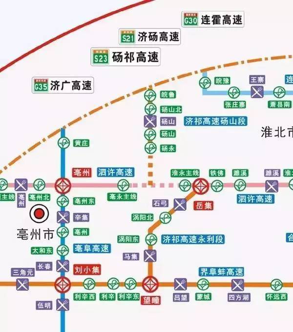 超牛的设计师把安徽所有的高速公路绘成一张示意图