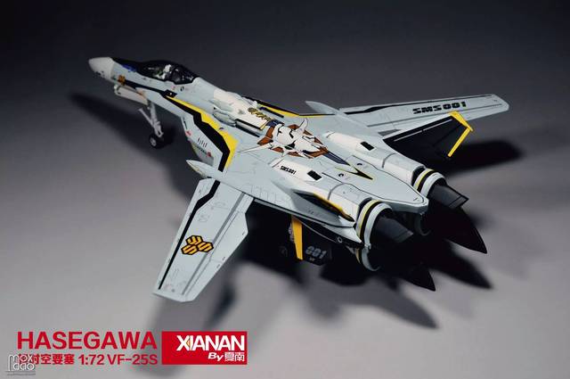 超时空要塞的机设巅峰 vf-25s|模型精选