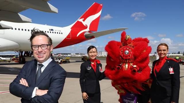 澳洲航空Qantas复航悉尼直飞北京航线,2017年