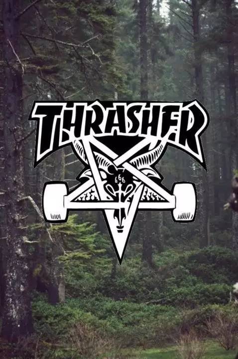 没想到后来越来越受欢迎…… 送上一波壁纸给真正喜欢 thrasher 的